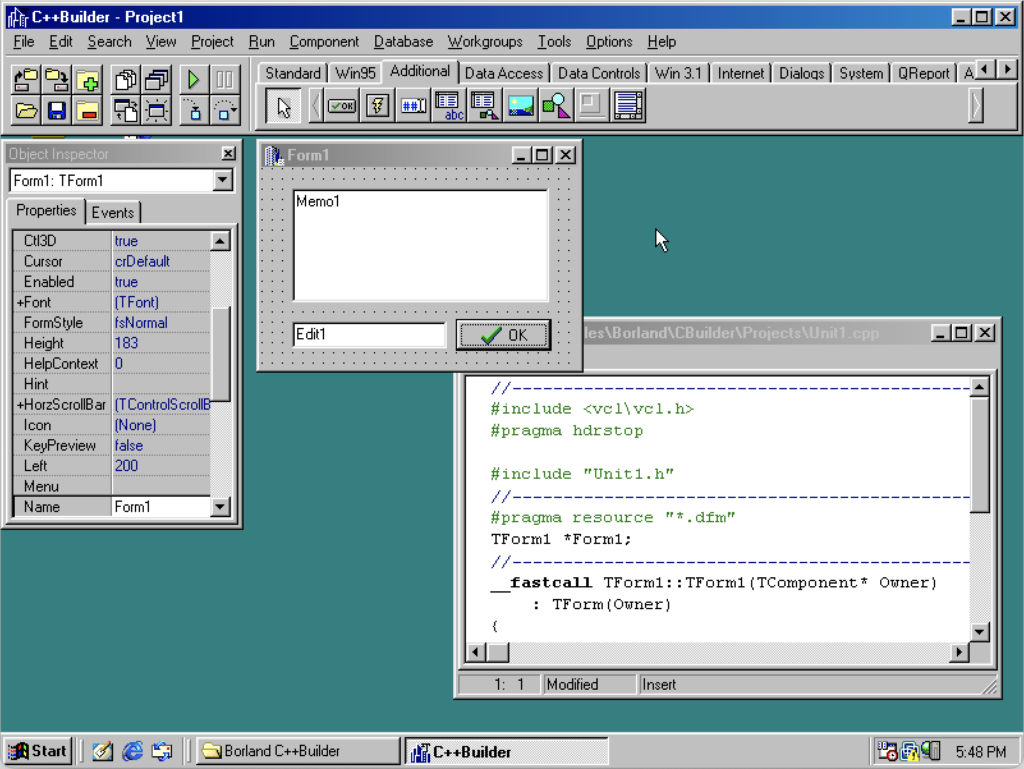 C++Builder 2009 - パソコン